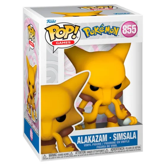 Figurka POP! Pokemon Alakazam nr 855