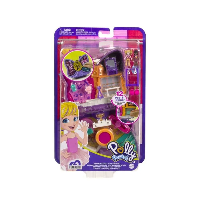 Zestaw figurek Polly Pocket Kokardkowy koncert Zestaw kompaktowy