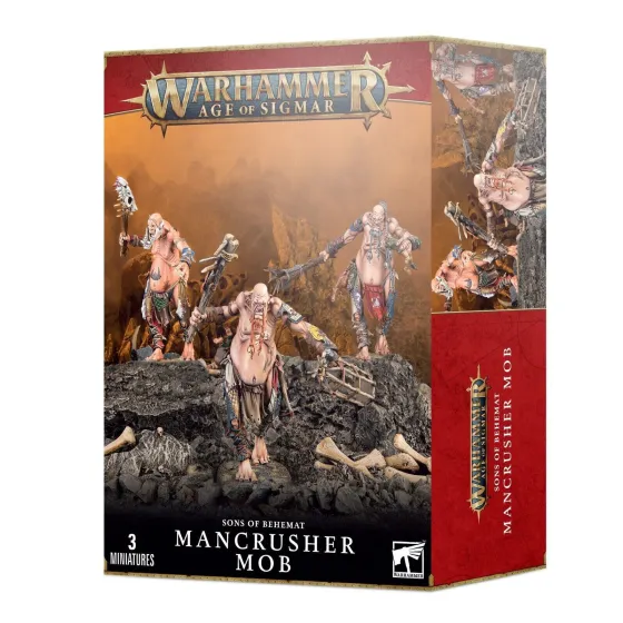 Age of Sigmar Sons of Behemat: Mancrusher Mob