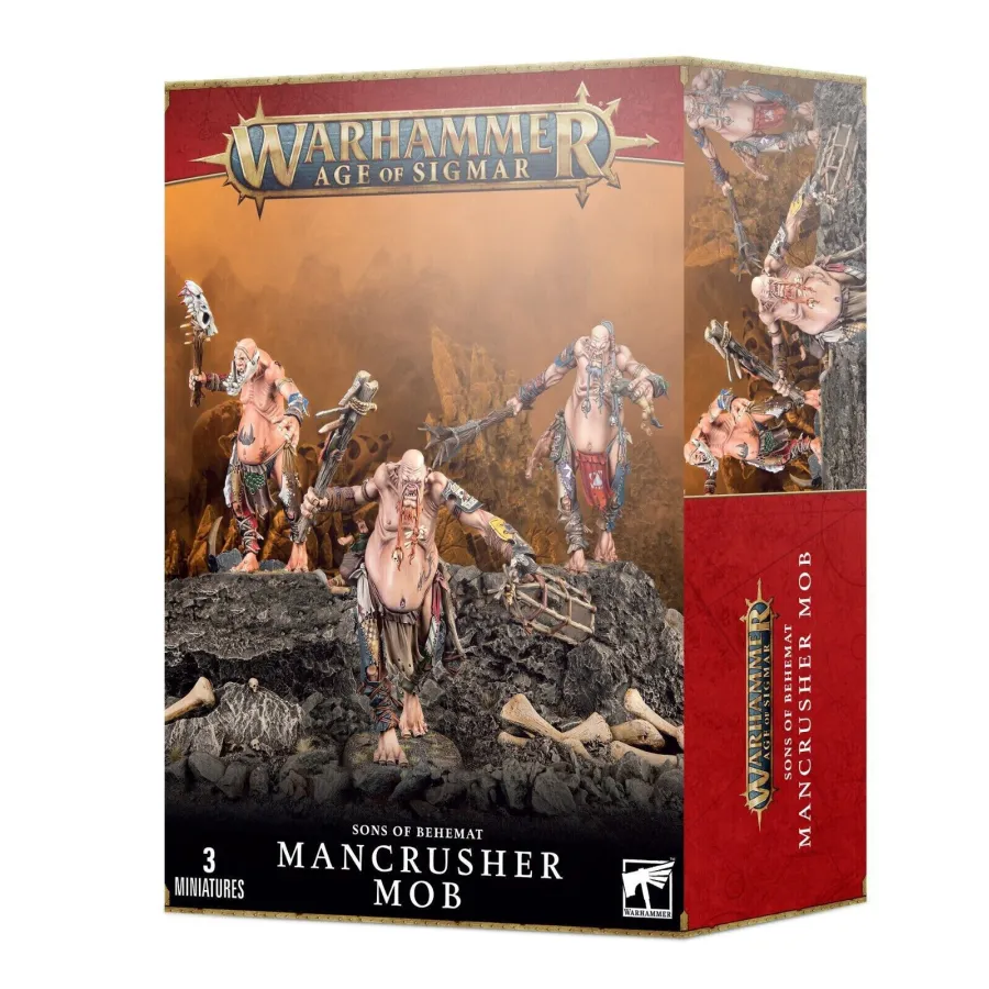 Age of Sigmar Sons of Behemat: Mancrusher Mob