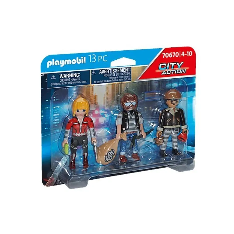 Zestaw figurek City Action 70670 Złodzieje