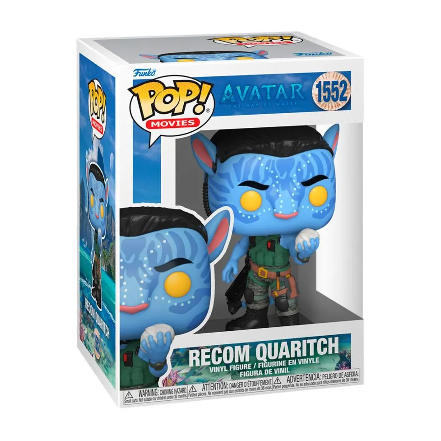 Figurka Funko POP! Movies: Avatar The Way of Water- Recom Quaritch nr 1552