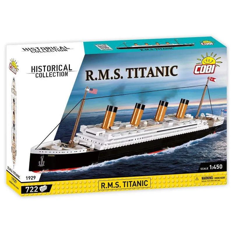 722 elementów RMS Titanic 1:450