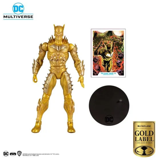 Figurka DC Flash Gold Earth -52 Gold Label Series