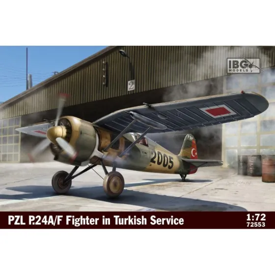 Model do sklejania IBG 72553 PZL P.24A/F Fighter in Turkish Service