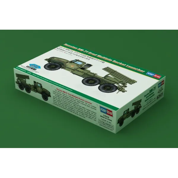 HOBBY BOSS 82931 Wyrzutnia rakiet BM-21 Grad skala 1:72