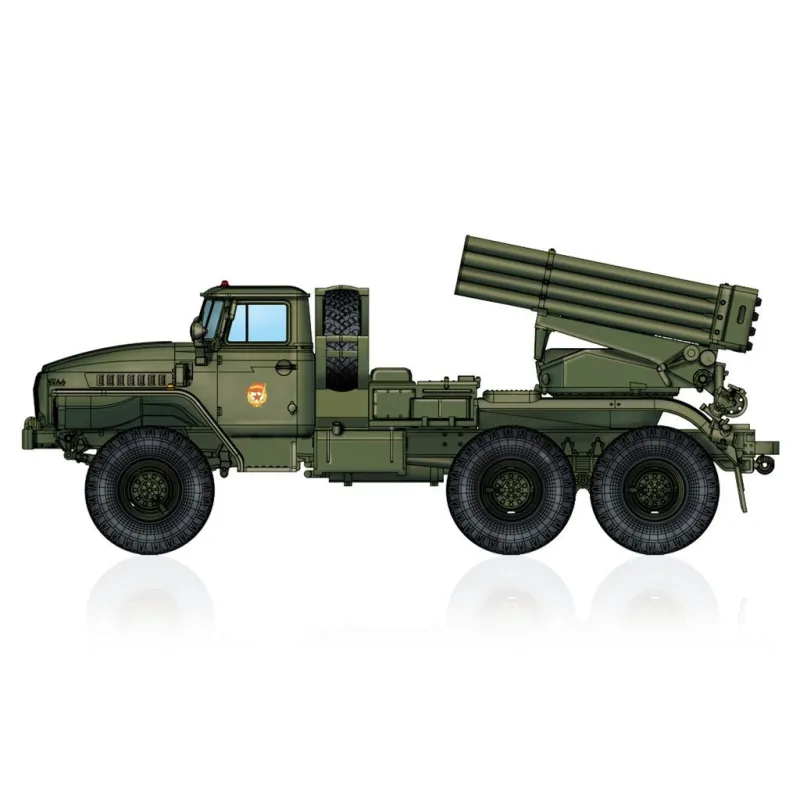 HOBBY BOSS 82931 Wyrzutnia rakiet BM-21 Grad skala 1:72