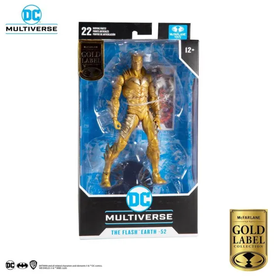 Figurka DC Flash Gold Earth -52 Gold Label Series