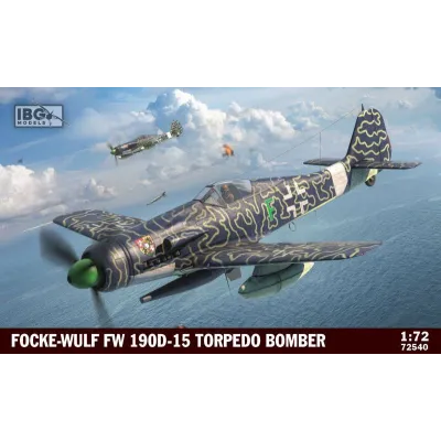 IBG 72540 Model plastikowy Focke Wulf Fw190D-15 Torpedo Bomber 1/72