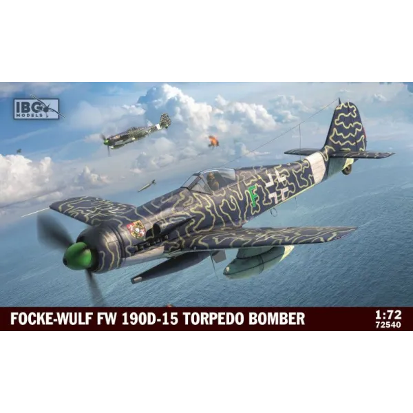 IBG 72540 Model plastikowy Focke Wulf Fw190D-15 Torpedo Bomber 1/72