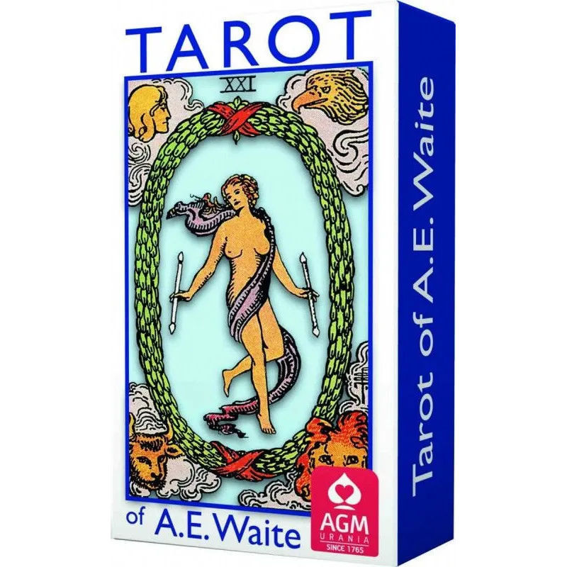 Karty Tarot A E Waite Tarot ST Blue E