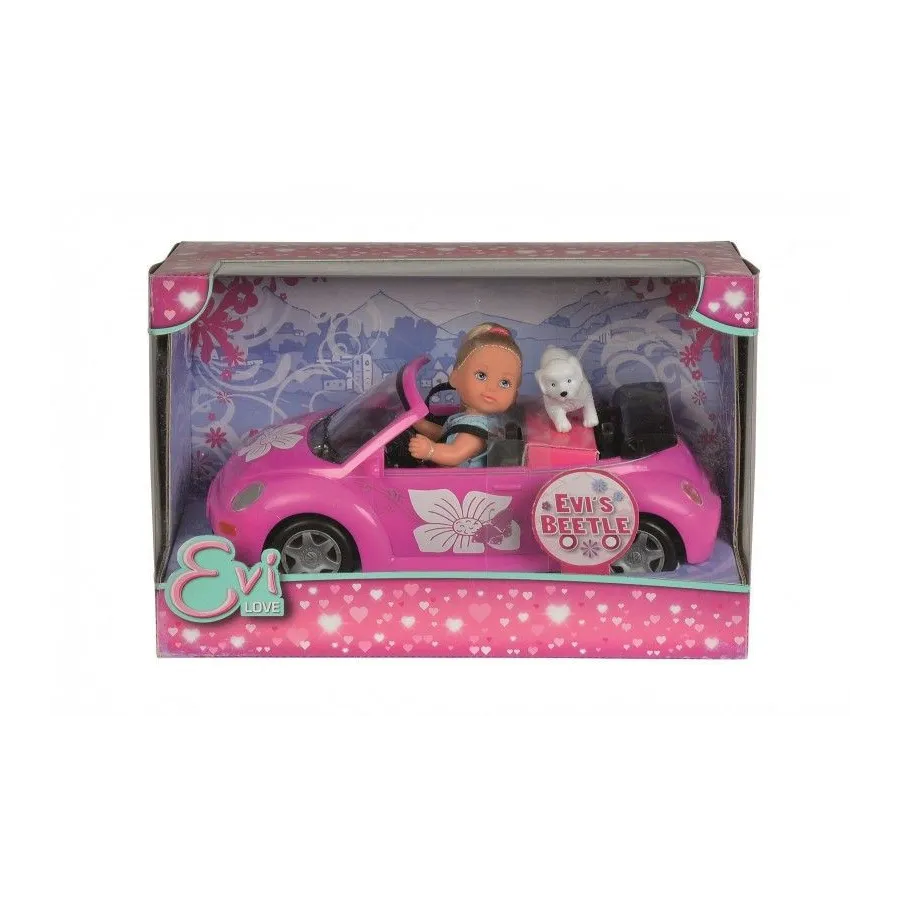 Evi z New Beetle na pikniku
