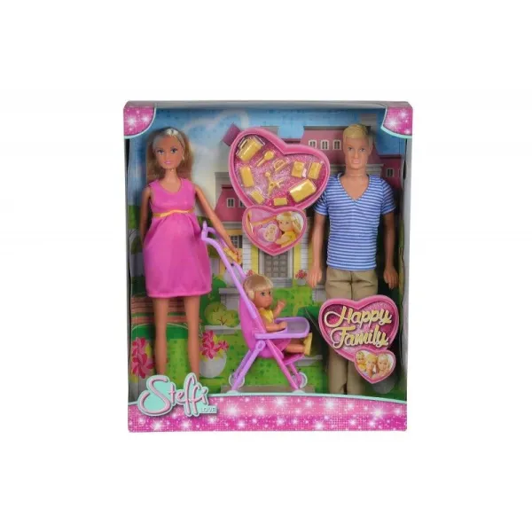 Lalka Steffi Love Zestaw szczęśliwa rodzina