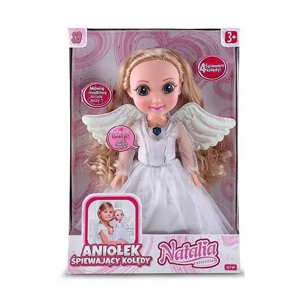Lalka Natalia śpiewająca kolędy