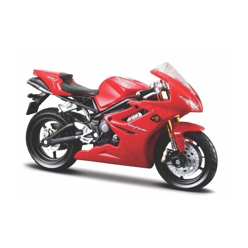 Model Motor Triumph Daytona 675 z podstawką 1/18