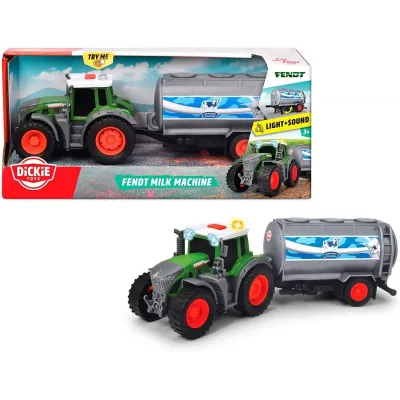 Ciągnik z przyczepą na mleko FARM 26 cm