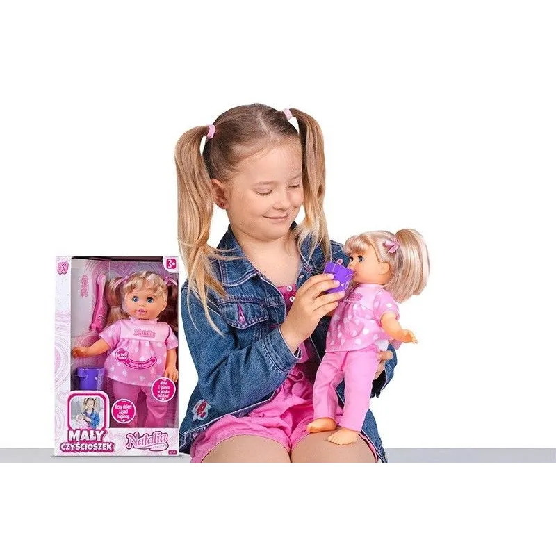 Lalka Natalia Czyścioszek 33 cm