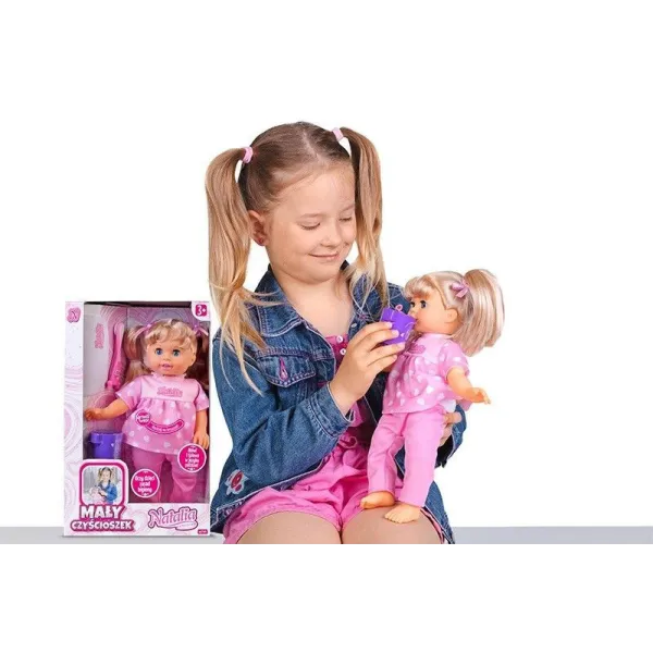 Lalka Natalia Czyścioszek 33 cm