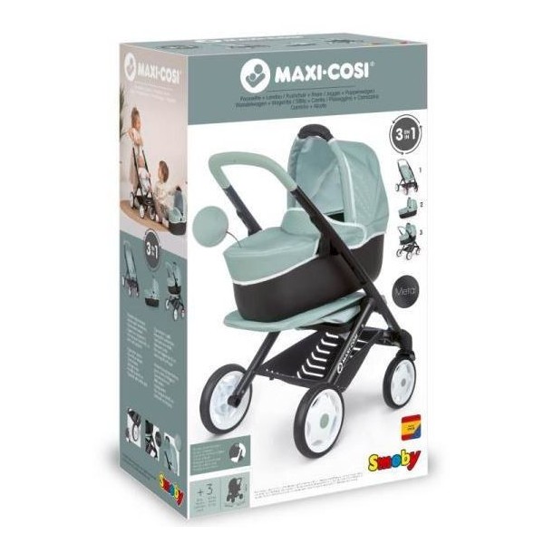 Wózek 3 w 1 zielony Maxi Cosi Quinny