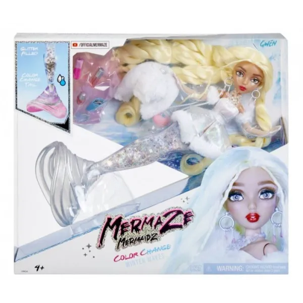 Lalka Mermaze Mermaidz Theme Doll - Gwen Winter