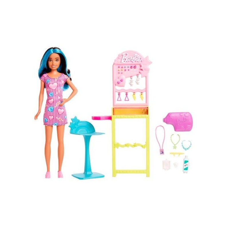 Zestaw Barbie Skipper Pierwsza praca przekłuwanie uszu