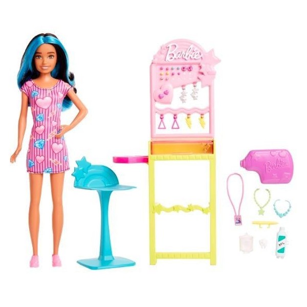Zestaw Barbie Skipper Pierwsza praca przekłuwanie uszu