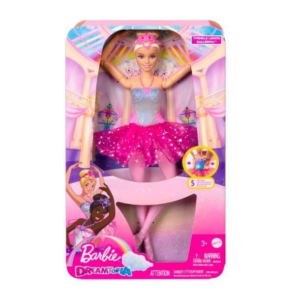 Lalka Barbie Baletnica Magiczne Światła