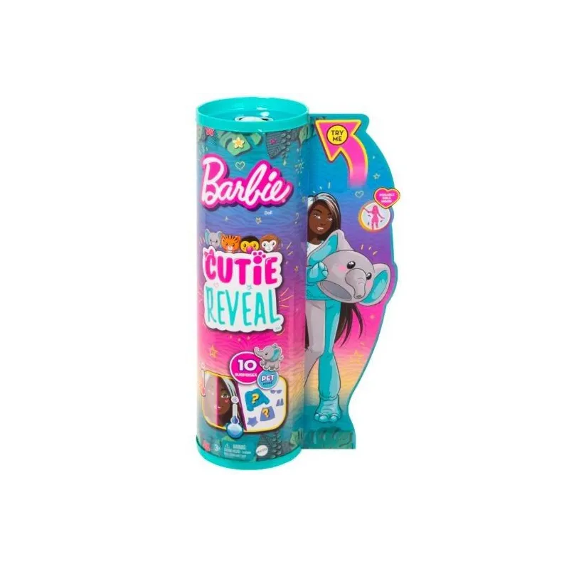 Lalka Barbie Cutie Reveal słonik