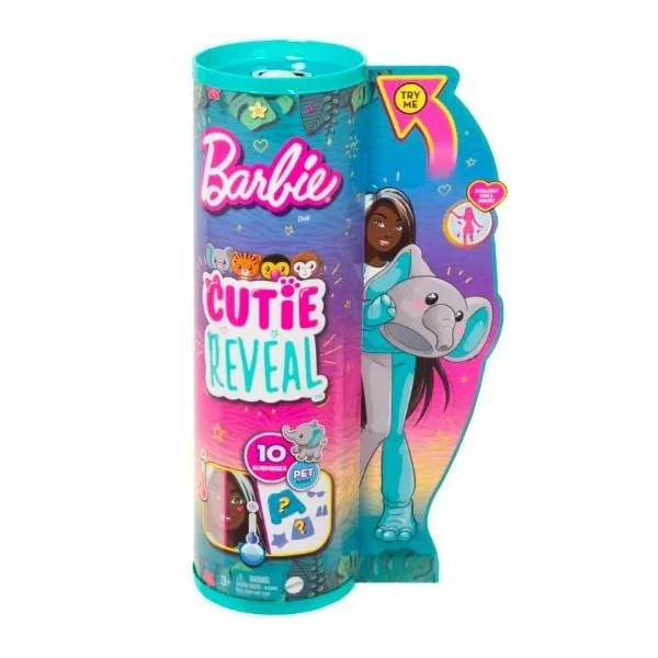 Lalka Barbie Cutie Reveal słonik