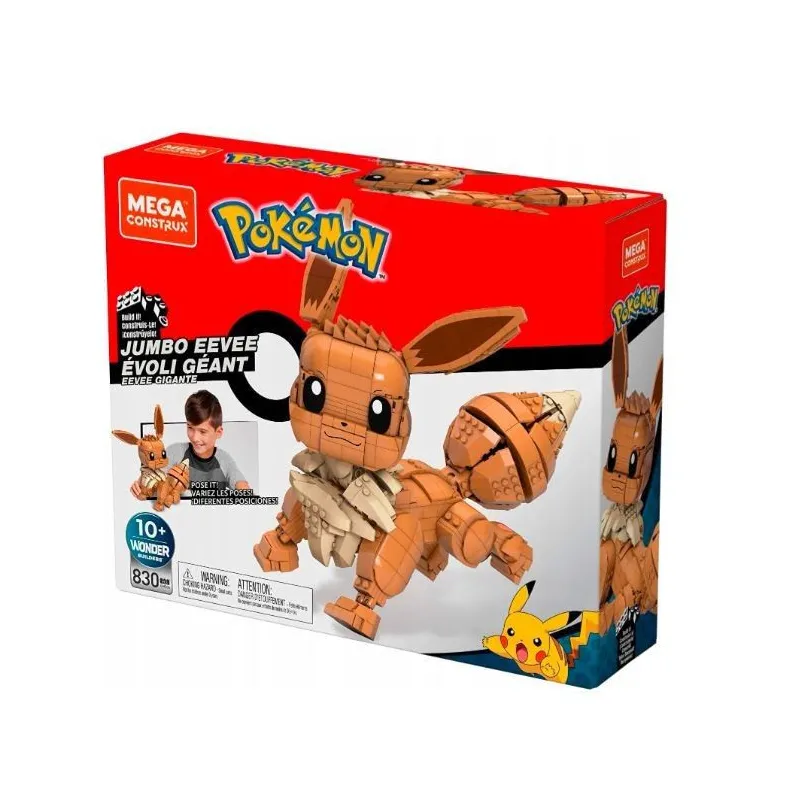 Klocki Duży Eevee Pokemon do zbudowania