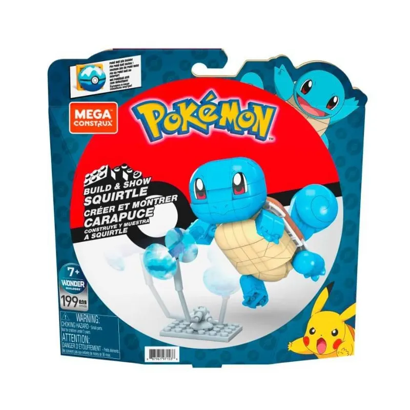 Klocki Średni Pokemon Squirtle