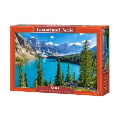Puzzle 500 elementów Jezioro Moraine Kanada