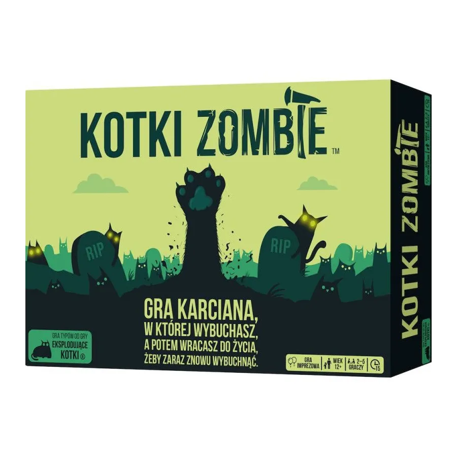 Gra Eksplodujace Kotki: Zombie (PL)