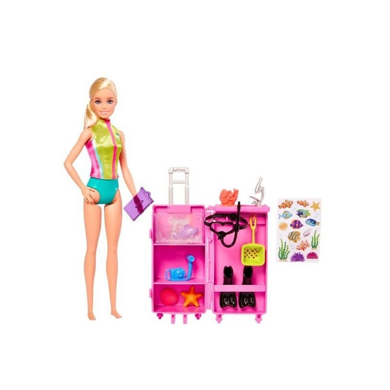 Lalka Barbie Kariera Biolożka morska