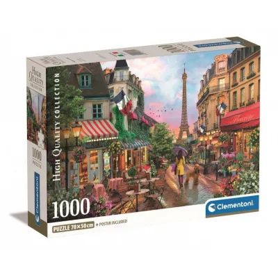 Puzzle 1000 elementów Compact Kwiaty w Paryżu