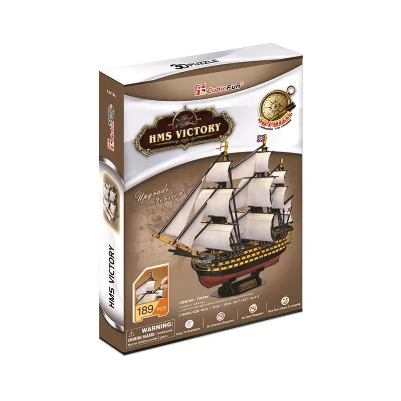 Puzzle 3D Żaglowiec HMS Victory