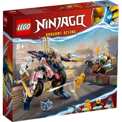 Klocki Ninjago 71792 Mech Sory zmieniający się w motocykl wyścigowy