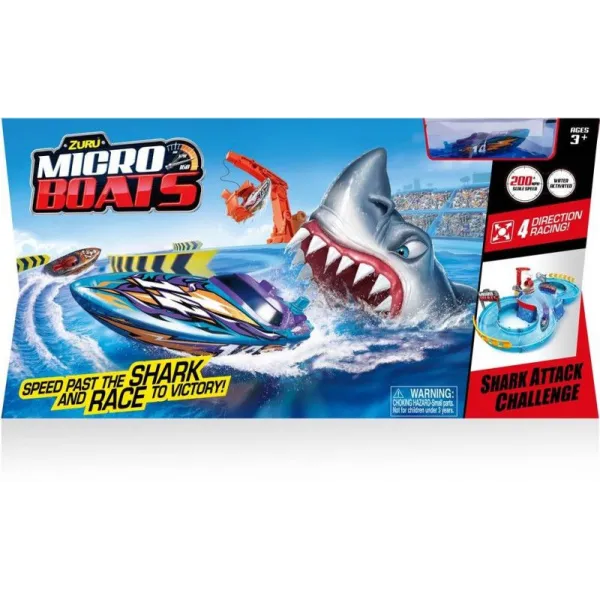 Zestaw Micro Boat Shark Attack