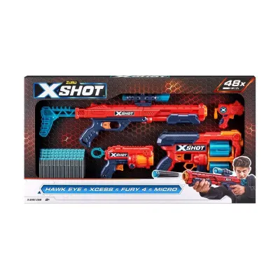 Zestaw wyrzutni Excel Combo Hawk + Xcess + Fury 4 + Micro Zestaw wyrzutni Excel Combo Hawk + Xcess + Fury 4 + Micro