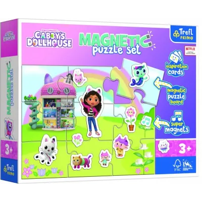 Puzzle magnetyczne Świat Gabi Gabbys Dollhouse
