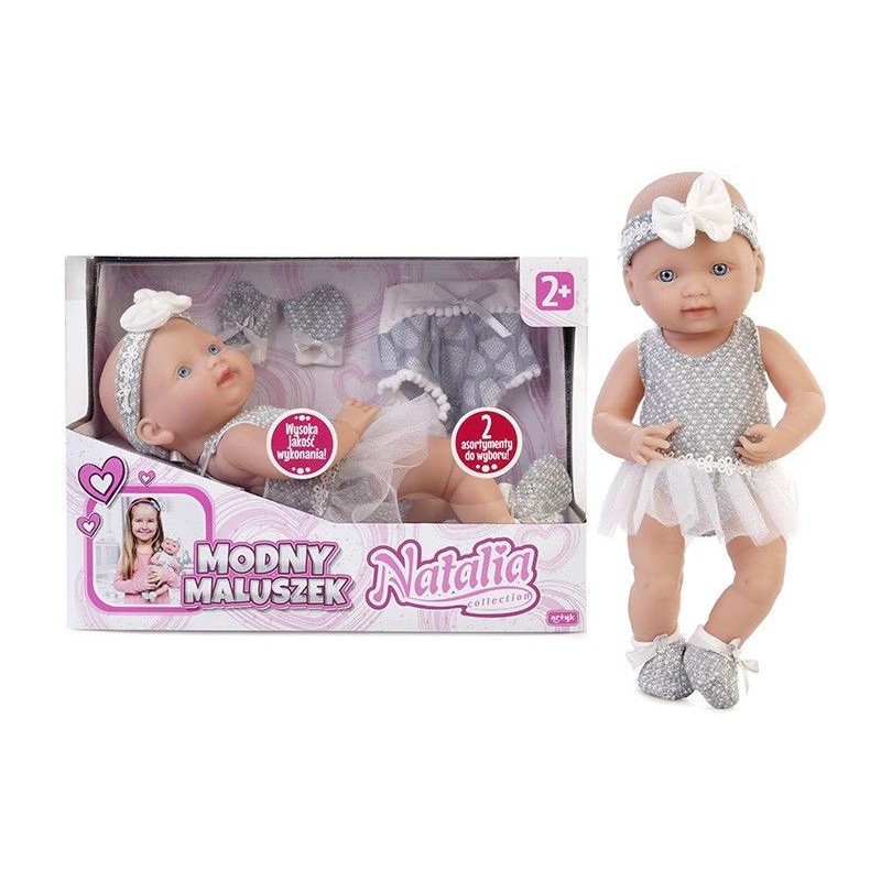 Lalka Natalia Modny maluszek 38 cm