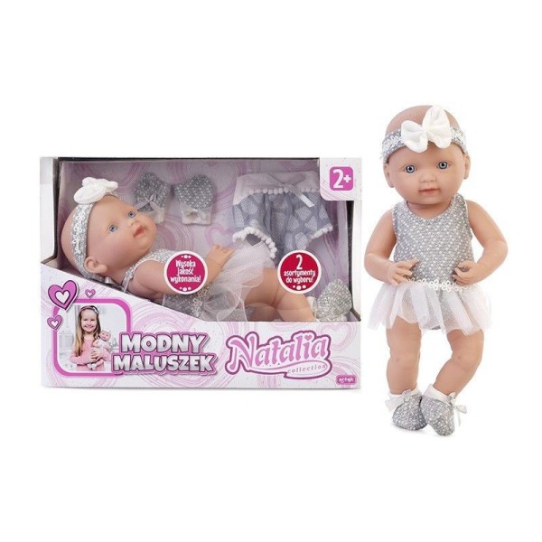 Lalka Natalia Modny maluszek 38 cm