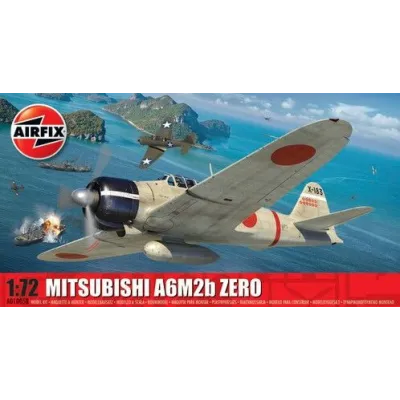 Model plastikowy Mitsubishi A6M2b Zero 1/72