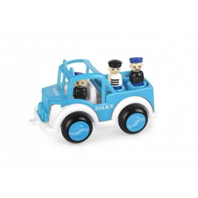 Pojazd Jeep Policja z figurkami Jumbo Viking Toys