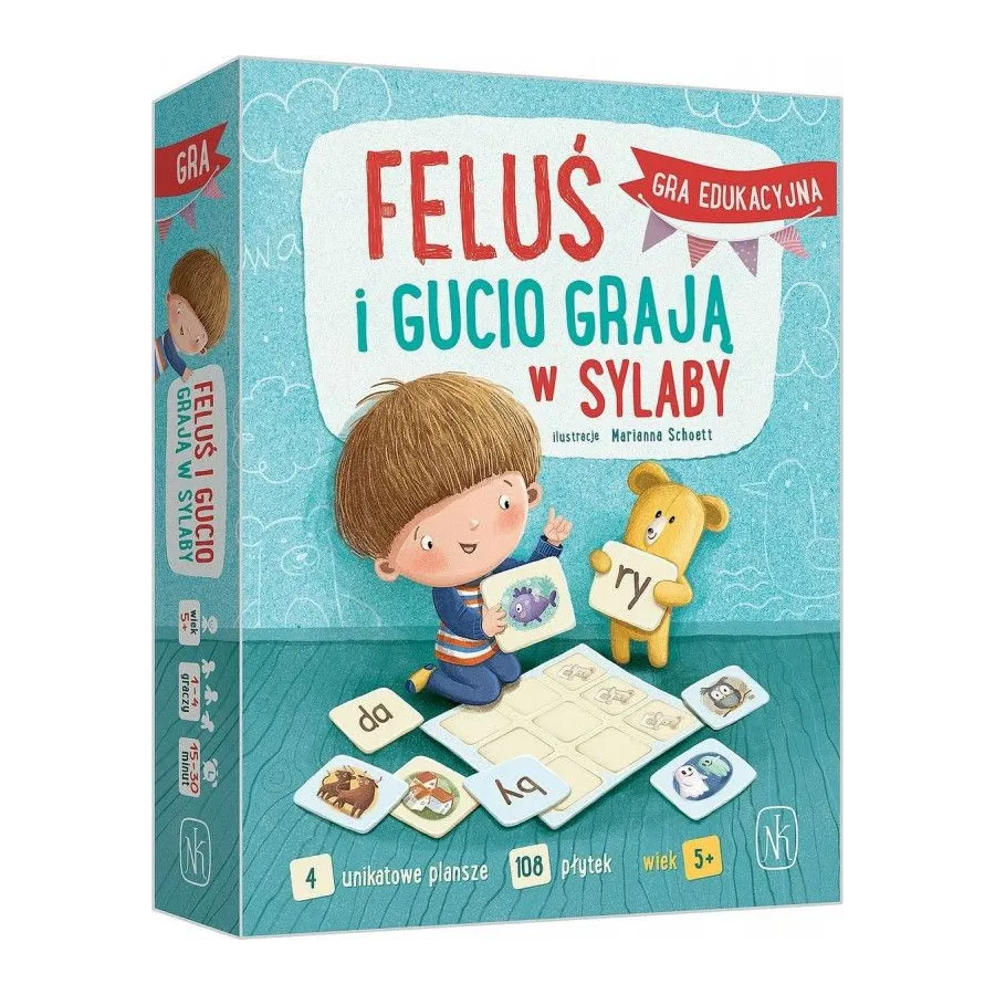 Gra Feluś i Gucio grają w sylaby
