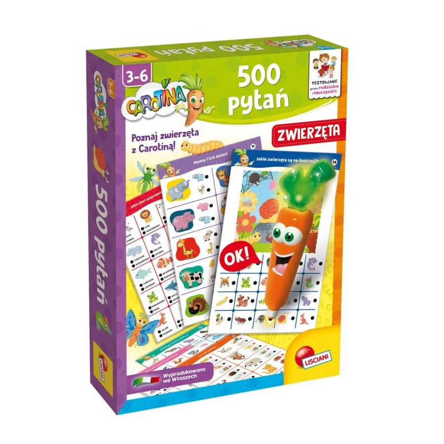 Gra Carotina 500 pytań - Zwierzęta