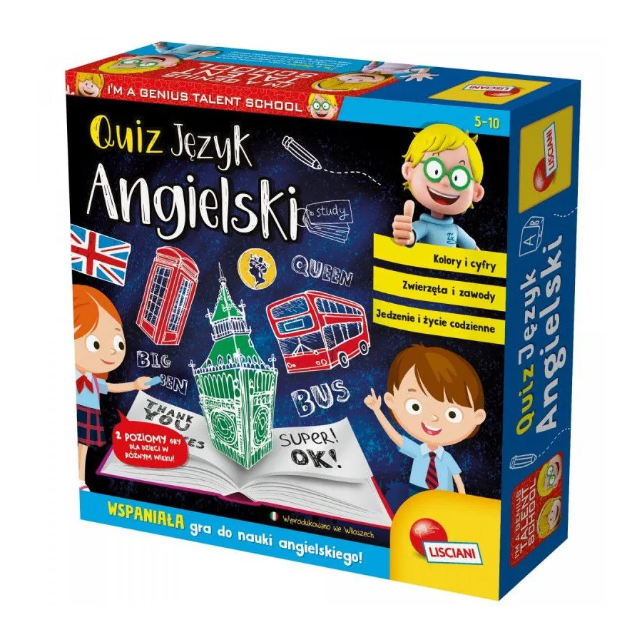 Gra Im a Genius Quiz Język angielski