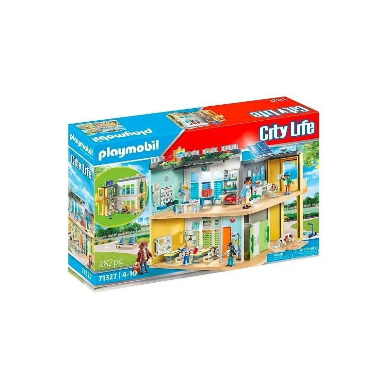 Zestaw z figurkami City Life 7132 7 Duża szkoła