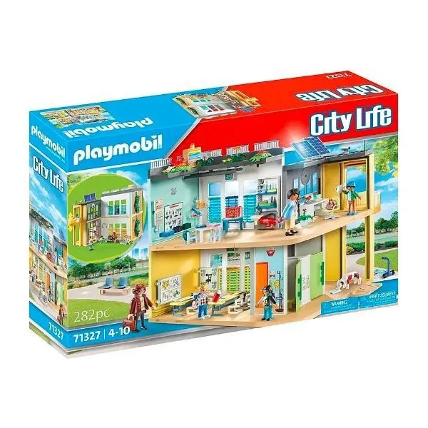 Zestaw z figurkami City Life 7132 7 Duża szkoła