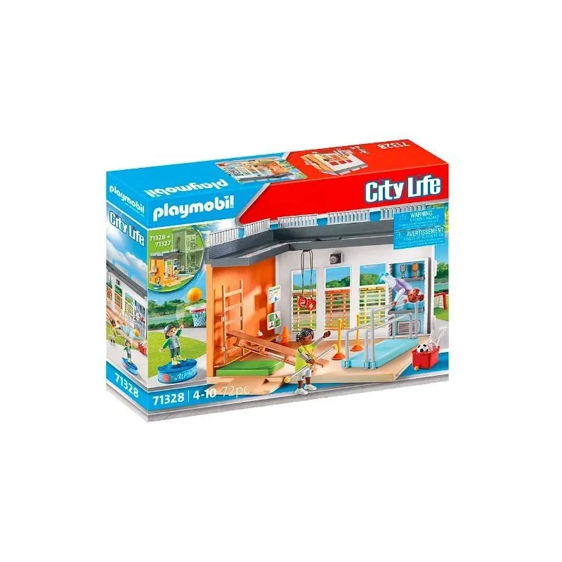 Zestaw z figurkami City Life 71328 Rozbudowa: Hala sportowa